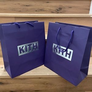 Brand New Kith shopping bags (1/2 left)
